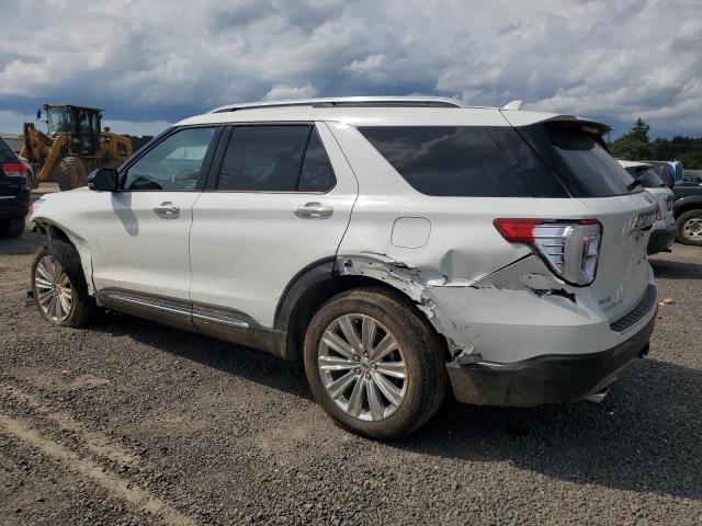 1FMSK8FH6MGA77219 - 2021 FORD EXPLORER LIMITED თეთრი ფოტო 2