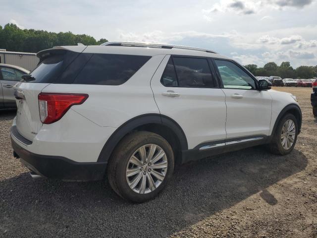 1FMSK8FH6MGA77219 - 2021 FORD EXPLORER LIMITED თეთრი ფოტო 3