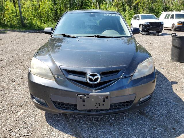 JM1BK343071645888 - 2007 MAZDA 3 HATCHBACK BLACK photo 5