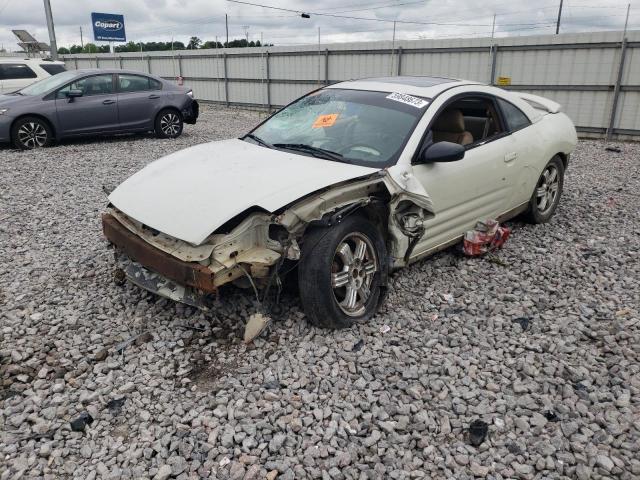 4A3AC54H61E137602 - 2001 MITSUBISHI ECLIPSE GT WHITE photo 1