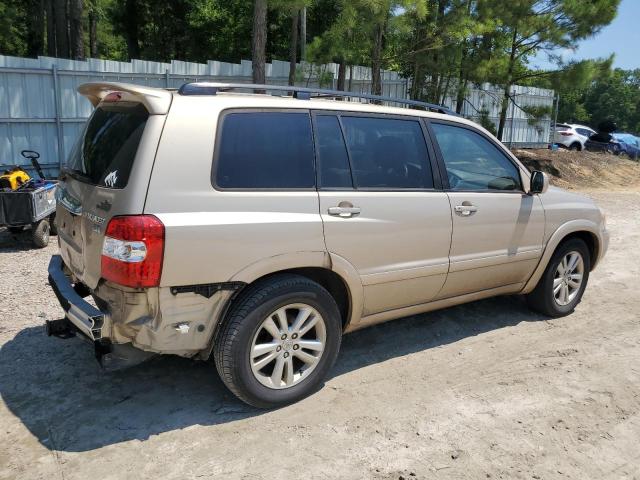 JTEEW21A560014570 - 2006 TOYOTA HIGHLANDER HYBRID TAN photo 3