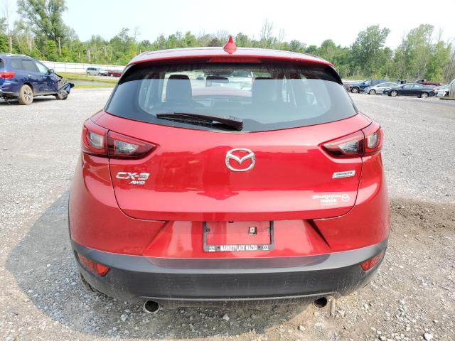 JM1DKBC7XG0107907 - 2016 MAZDA CX-3 TOURING RED photo 6