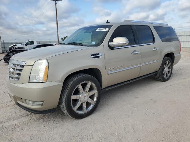 1GYFK26299R142150 - 2009 CADILLAC ESCALADE ESV LUXURY BEIGE photo 1