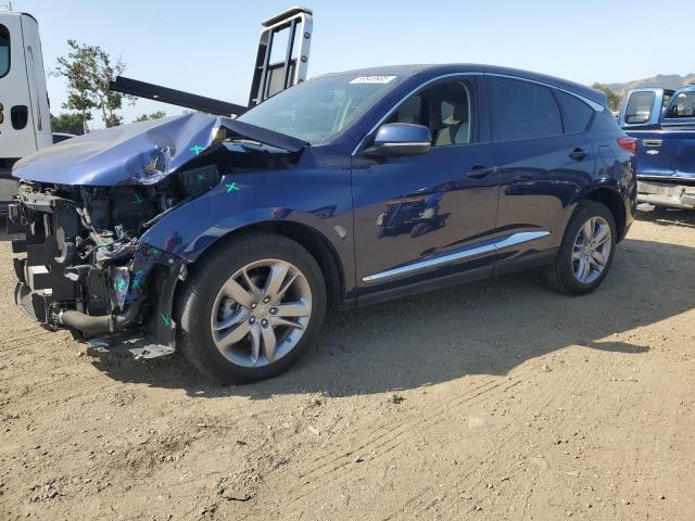 5J8TC2H72KL030606 - 2019 ACURA RDX ADVANCE BLUE photo 1