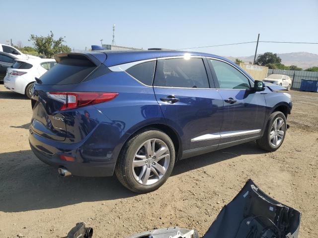 5J8TC2H72KL030606 - 2019 ACURA RDX ADVANCE BLUE photo 3