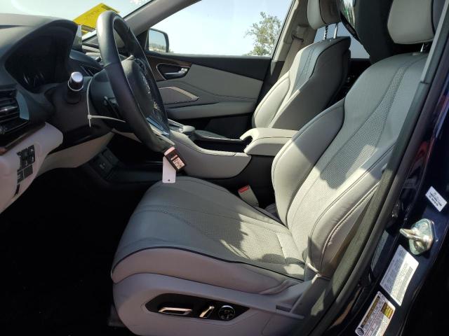 5J8TC2H72KL030606 - 2019 ACURA RDX ADVANCE BLUE photo 7