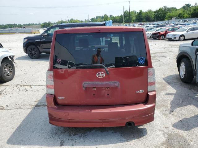 JTLKT334864082937 - 2006 TOYOTA SCION XB BURGUNDY photo 6
