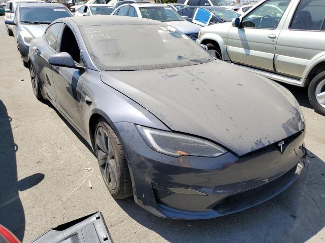 5YJSA1E57NF479199 - 2022 TESLA MODEL S Grafit foto 4