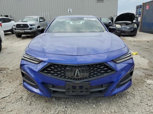 19UUB6F54MA009934 - 2021 ACURA TLX TECH A BLUE photo 5