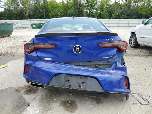 19UUB6F54MA009934 - 2021 ACURA TLX TECH A BLUE photo 6