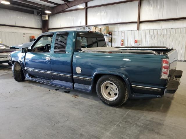 1GDEC19R6VE530130 - 1997 GMC SIERRA C1500 TEAL photo 2