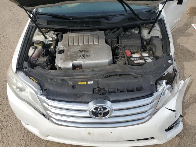 4T1BK3DB1BU430191 - 2011 TOYOTA AVALON BASE WHITE photo 11