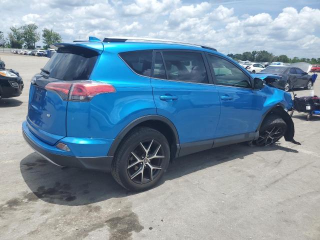 JTMNFREV1HJ147463 - 2017 TOYOTA RAV4 SE BLUE photo 3