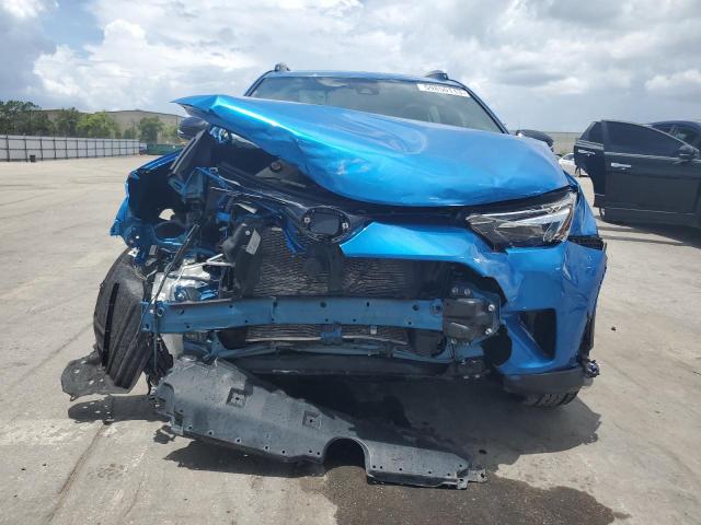 JTMNFREV1HJ147463 - 2017 TOYOTA RAV4 SE BLUE photo 5