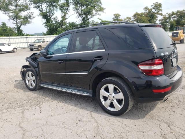 4JGBB8GB5BA652274 - 2011 MERCEDES-BENZ ML 350 4MATIC BLACK photo 2