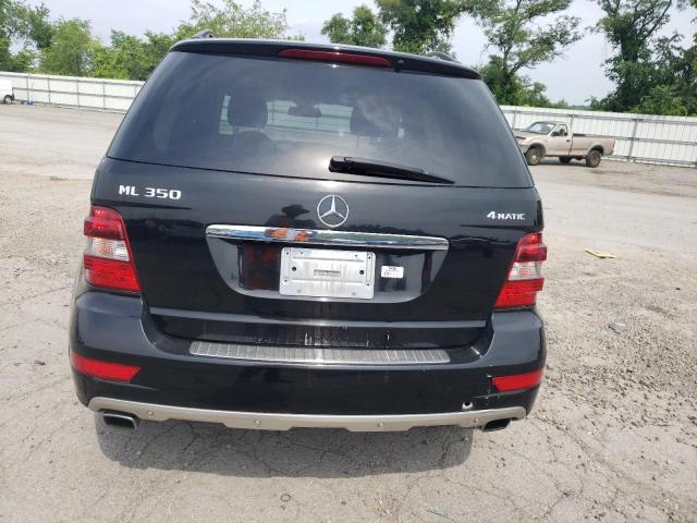 4JGBB8GB5BA652274 - 2011 MERCEDES-BENZ ML 350 4MATIC BLACK photo 6