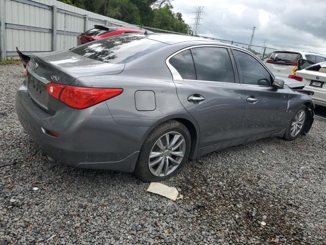 JN1EV7AP0GM303233 - 2016 INFINITI Q50 PREMIUM GRAY photo 3