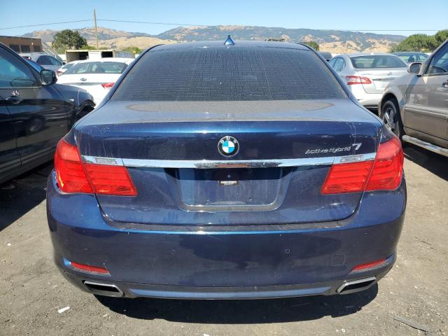 WBAKX8C53BC198422 - 2011 BMW 750 LI BLUE photo 6