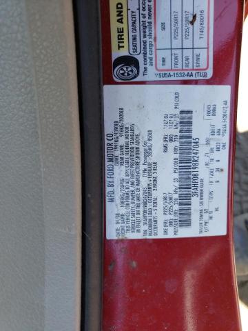 3FAHP08198R247045 - 2008 FORD FUSION SEL RED photo 12