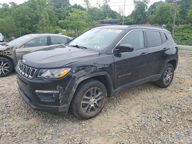 3C4NJDBB1LT153843 - 2020 JEEP COMPASS LATITUDE BLACK photo 1