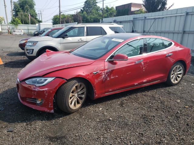 5YJSA1E26HF187733 - 2017 TESLA MODEL S Կարմիր լուսանկար 1