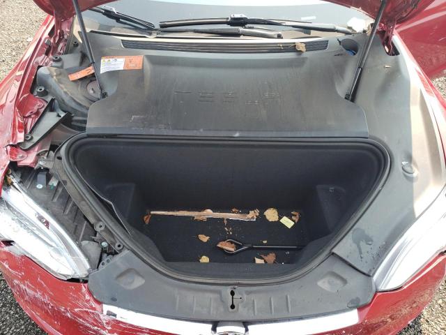 5YJSA1E26HF187733 - 2017 TESLA MODEL S Կարմիր լուսանկար 11