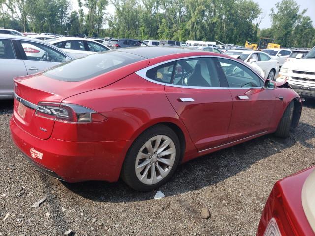 5YJSA1E26HF187733 - 2017 TESLA MODEL S Կարմիր լուսանկար 3