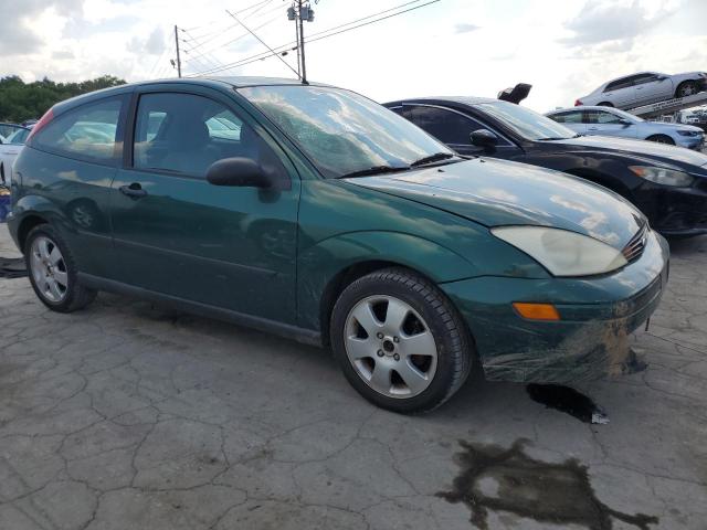 3FAFP313X1R190879 - 2001 FORD FOCUS ZX3 GREEN photo 4