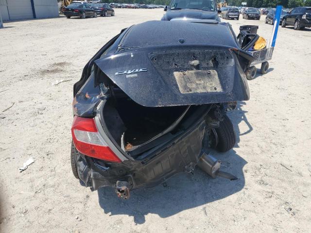 2HGFB2F90CH506578 - 2012 HONDA CIVIC EXL BLACK photo 6