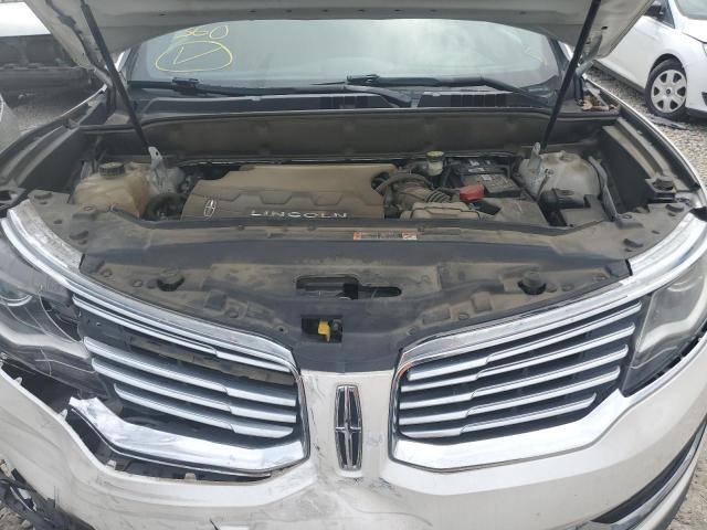 2LMPJ6LR7HBL19883 - 2017 LINCOLN MKX RESERVE Սպիտակ լուսանկար 12