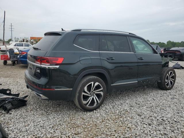 1V2BR2CA4NC513030 - 2022 VOLKSWAGEN ATLAS SEL 黑色 照片 3