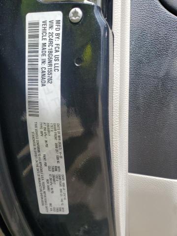 2C4RC1BG6NR155762 - 2022 CHRYSLER PACIFICA TOURING L BLACK photo 12