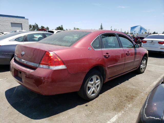 2G1WB58K769240192 - 2006 CHEVROLET IMPALA LS BURGUNDY photo 3