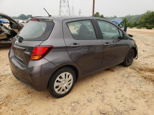 VNKKTUD33GA060250 - 2016 TOYOTA YARIS L GRAY photo 3