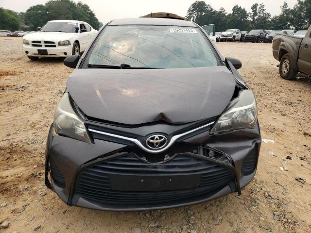 VNKKTUD33GA060250 - 2016 TOYOTA YARIS L GRAY photo 5