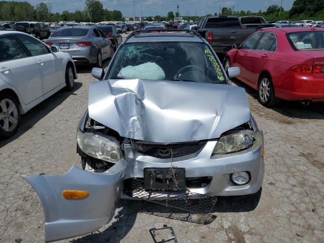 JM1BJ246131113146 - 2003 MAZDA PROTEGE PR5 银色 照片 5