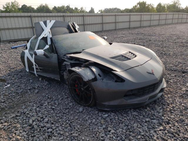 1G1YT2D60F5600946 - 2015 CHEVROLET CORVETTE Z06 3LZ GRAY photo 4