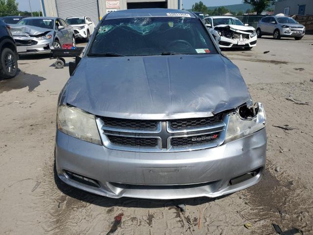 1C3CDZAB4DN677703 - 2013 DODGE AVENGER SE SILVER photo 5