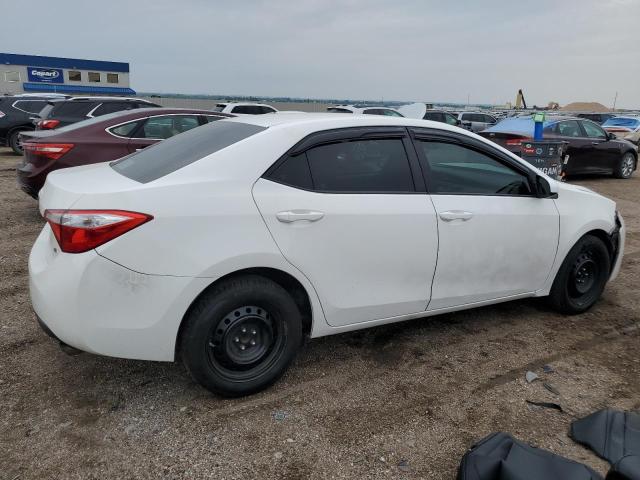 5YFBURHE1GP499148 - 2016 TOYOTA COROLLA L WHITE photo 3