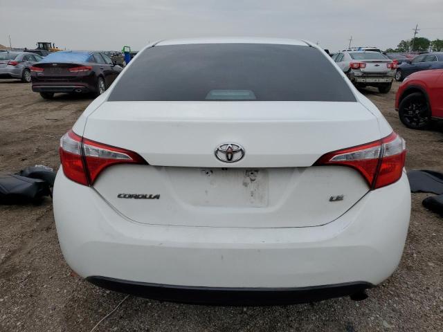 5YFBURHE1GP499148 - 2016 TOYOTA COROLLA L WHITE photo 6