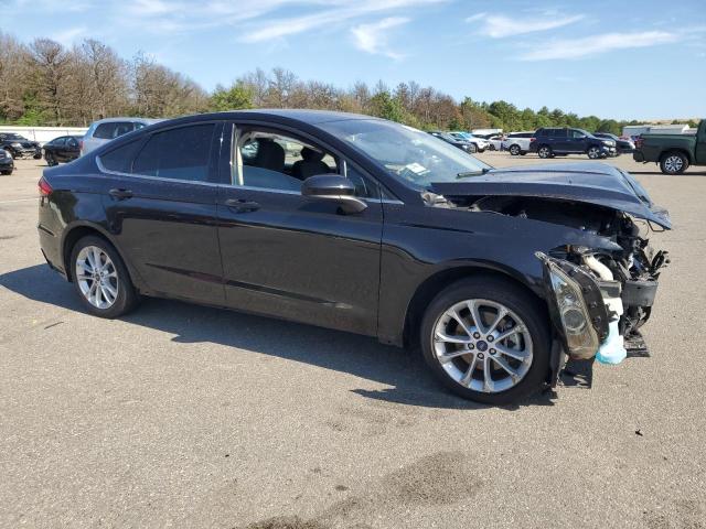 3FA6P0LU2LR127167 - 2020 FORD FUSION SE BLACK photo 4