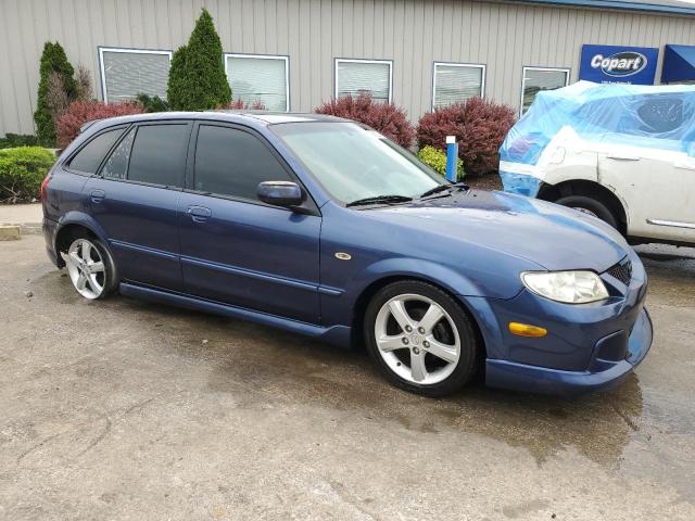 JM1BJ245521635042 - 2002 MAZDA PROTEGE PR5 蓝色 照片 4