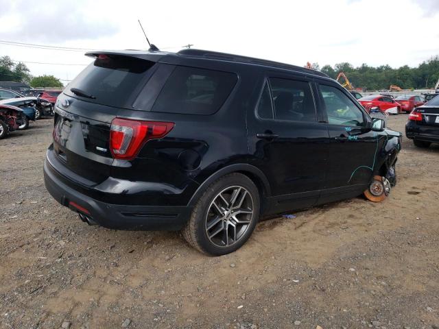 1FM5K8GT1JGB83234 - 2018 FORD EXPLORER SPORT BLACK photo 3