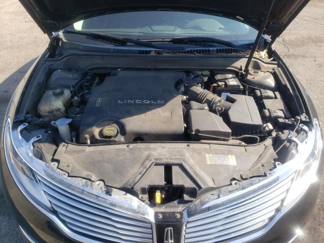 3LN6L2GK5ER829783 - 2014 LINCOLN MKZ BLACK photo 11
