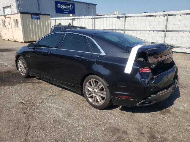 3LN6L2GK5ER829783 - 2014 LINCOLN MKZ BLACK photo 2