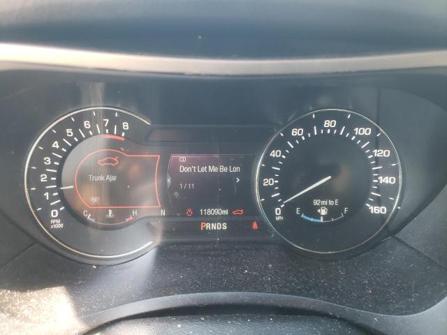 3LN6L2GK5ER829783 - 2014 LINCOLN MKZ BLACK photo 9