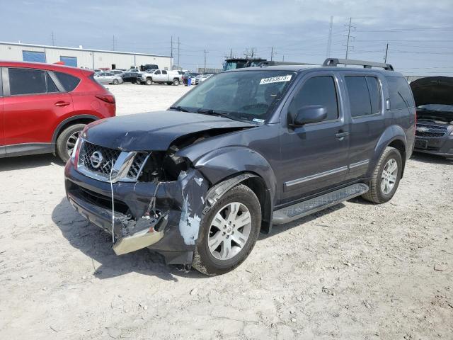 5N1AR1NN0BC605833 - 2011 NISSAN PATHFINDER S BLUE photo 1