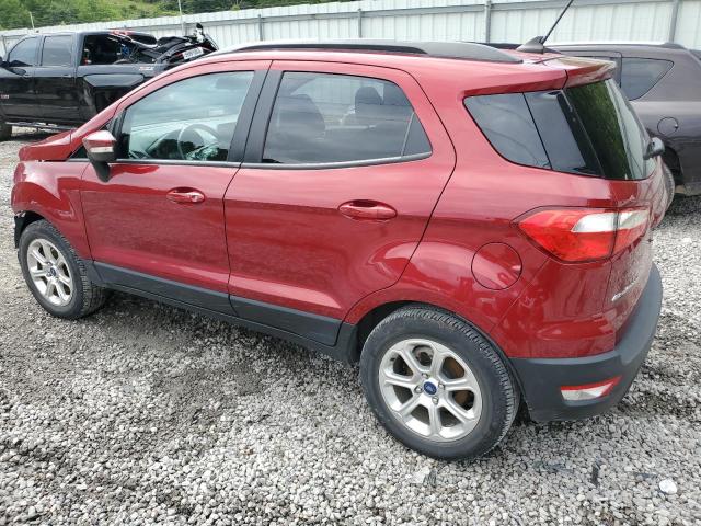MAJ3S2GEXKC306053 - 2019 FORD ECOSPORT SE BURGUNDY photo 2