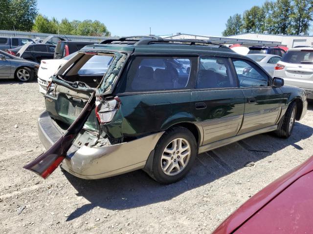4S3BH6755Y7658454 - 2000 SUBARU LEGACY OUTBACK AWP 绿色 照片 3