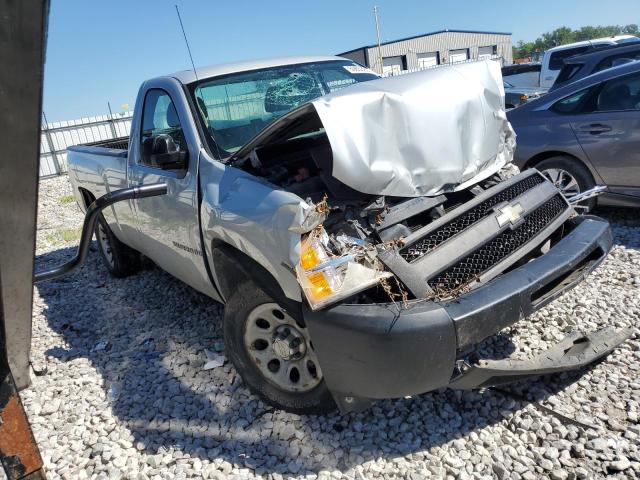 1GCPCPEA7AZ236352 - 2010 CHEVROLET SILVERADO C1500 SILVER photo 4